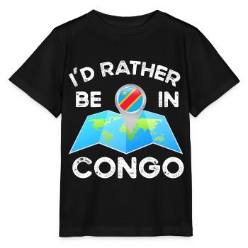 Congo - T-shirt bio MINI CREATOR Stanley/Stella Enfant - noir - Devant - Mikhail (115cm)