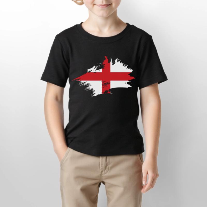 Drapeau Angleterre Drapeau anglais Anglais Anglais T-shirt bio MINI CREATOR Stanley/Stella Enfant