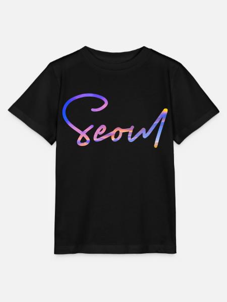 Korea Seoul - Stanley/Stella Kinder T-Shirt MINI CREATOR - Schwarz