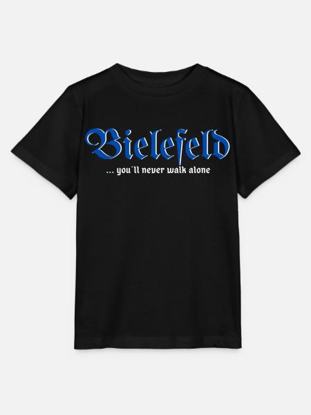 BI you ll never walk alone - Stanley/Stella Kinder T-Shirt MINI CREATOR - Schwarz