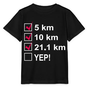 Marathon - Stanley/Stella MINI CREATOR Kids’ T-Shirt - black - Front - Mikhail (115cm)