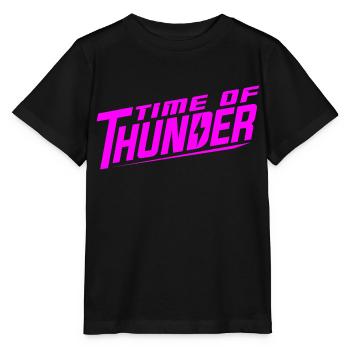 PINK POWER - Stanley/Stella Kinder T-Shirt MINI CREATOR  - Schwarz - Vorne - Mikhail (115cm)