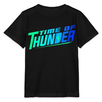 COLORMIX POWER - Stanley/Stella Kinder T-Shirt MINI CREATOR  - Schwarz - Vorne - Mikhail (115cm)