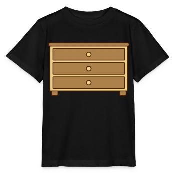 Drawers Chest of Drawer Furniture Design - Stanley/Stella MINI CREATOR Kids’ T-Shirt - black - Front - Mikhail (115cm)