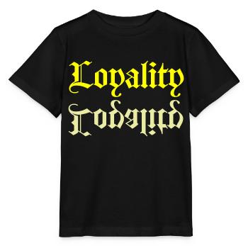 Loyauté - T-shirt bio MINI CREATOR Stanley/Stella Enfant - noir - Devant - Mikhail (115cm)