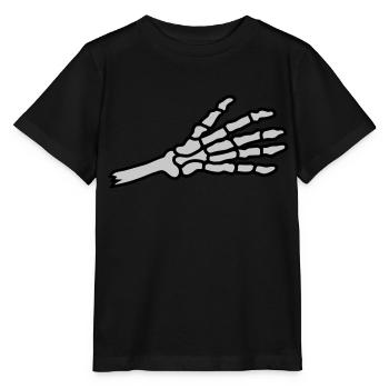 Les mains atteignent la main coupée - T-shirt bio MINI CREATOR Stanley/Stella Enfant - noir - Devant - Mikhail (115cm)