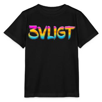 sms chat language fortifications english three 3 three - Stanley/Stella MINI CREATOR Kids’ T-Shirt - black - Front - Mikhail (115cm)