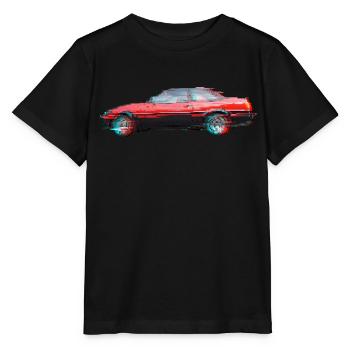 AE 86 im Glitch gefangen - Stanley/Stella Kinder T-Shirt MINI CREATOR  - Schwarz - Vorne - Mikhail (115cm)