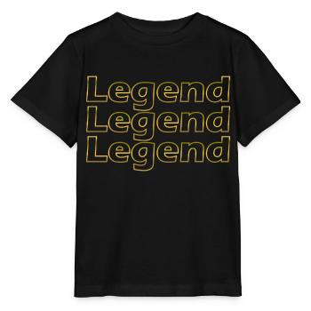 Legend Legend Legend Gift - Stanley/Stella MINI CREATOR Kids’ T-Shirt - black - Front - Mikhail (115cm)