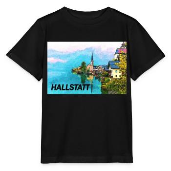 Hallstatt künstlerisch - Stanley/Stella Kinder T-Shirt MINI CREATOR  - Schwarz - Vorne - Mikhail (115cm)