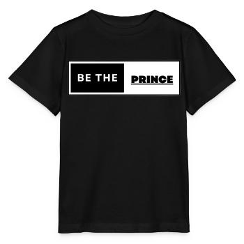 Be The Prince - Stanley/Stella MINI CREATOR Kids’ T-Shirt - black - Front - Mikhail (115cm)