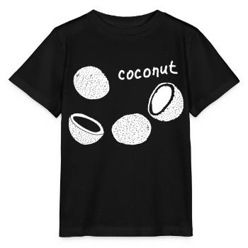 Coconut - Stanley/Stella MINI CREATOR Kids’ T-Shirt - black - Front - Mikhail (115cm)