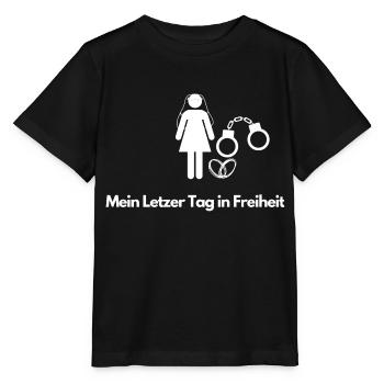 Junggesellinnen Abend - Stanley/Stella Kinder T-Shirt MINI CREATOR  - Schwarz - Vorne - Mikhail (115cm)