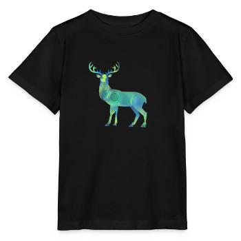 Stag - Stanley/Stella MINI CREATOR Kids’ T-Shirt - black - Front - Mikhail (115cm)
