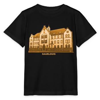 Tribunal d’instance de Sarrelouis en Sarre - T-shirt bio MINI CREATOR Stanley/Stella Enfant - noir - Devant - Mikhail (115cm)