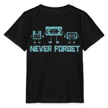 Music, Retro, Heavy Metal, Hard Rock, Punk, Vinyl, Pop - Stanley/Stella MINI CREATOR Kids’ T-Shirt - black - Front - Mikhail (115cm)