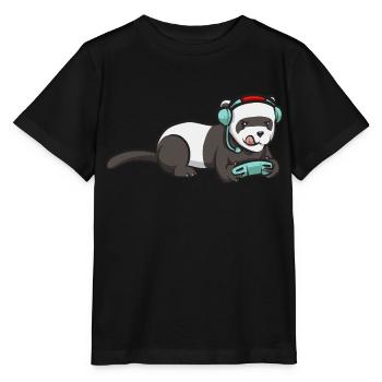 Ferret Owner Ferret - Stanley/Stella MINI CREATOR Kids’ T-Shirt - black - Front - Mikhail (115cm)