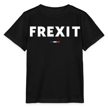 Frexit - T-shirt bio MINI CREATOR Stanley/Stella Enfant - noir - Devant - Mikhail (115cm)