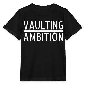 Geek escalade Fun gratte-ciel paysage sommet cadeau - T-shirt bio MINI CREATOR Stanley/Stella Enfant - noir - Devant - Mikhail (115cm)