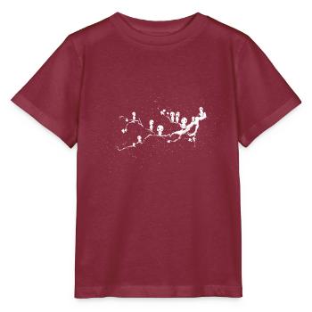 Spirits of the Forest - Stanley/Stella MINI CREATOR Kids’ T-Shirt - burgundy - Front - Kain (125cm)