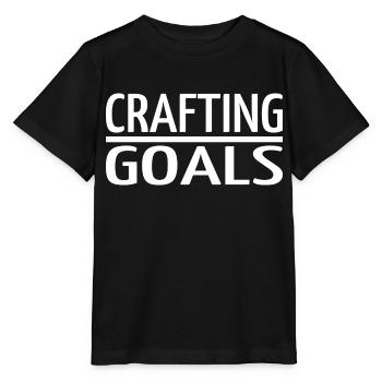 present idea funny sayings soccer goals soccer - Stanley/Stella MINI CREATOR Kids’ T-Shirt - black - Front - Mikhail (115cm)