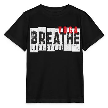 Yoga, Mode de vie - T-shirt bio MINI CREATOR Stanley/Stella Enfant - noir - Devant - Mikhail (115cm)
