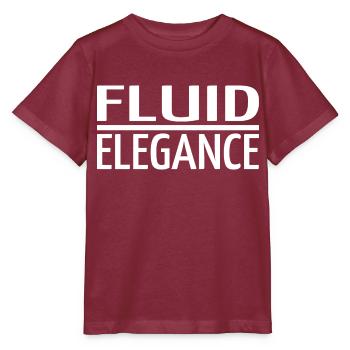 awesome synchronized swimming team - Stanley/Stella MINI CREATOR Kids’ T-Shirt - burgundy - Front - Kain (125cm)