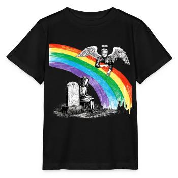 Fille papa Ange en deuil - T-shirt bio MINI CREATOR Stanley/Stella Enfant - noir - Devant - Mikhail (115cm)