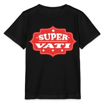 SUPER VATI - Stanley/Stella Kinder T-Shirt MINI CREATOR  - Schwarz - Vorne - Mikhail (115cm)