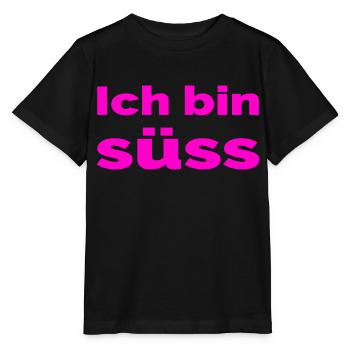 Süss - Stanley/Stella Kinder T-Shirt MINI CREATOR  - Schwarz - Vorne - Mikhail (115cm)