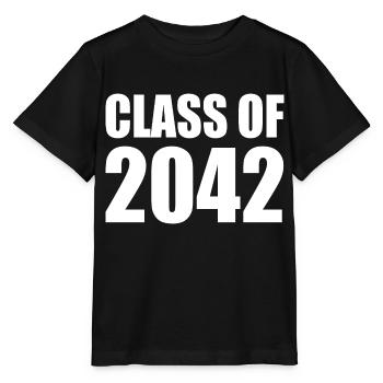Class of 2042 - Stanley/Stella MINI CREATOR Kids’ T-Shirt - black - Front - Mikhail (115cm)