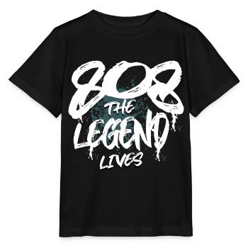 808 Analog SYNTHESIZER Drum Machine - Stanley/Stella Kinder T-Shirt MINI CREATOR  - Schwarz - Vorne - Mikhail (115cm)