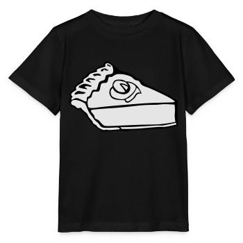 Slice der Kürbis-Kuchen - Stanley/Stella Kinder T-Shirt MINI CREATOR  - Schwarz - Vorne - Mikhail (115cm)