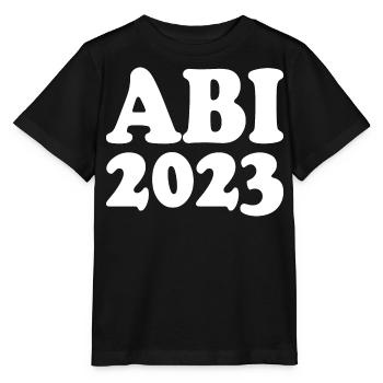Abi 2023 - Stanley/Stella Kinder T-Shirt MINI CREATOR  - Schwarz - Vorne - Mikhail (115cm)