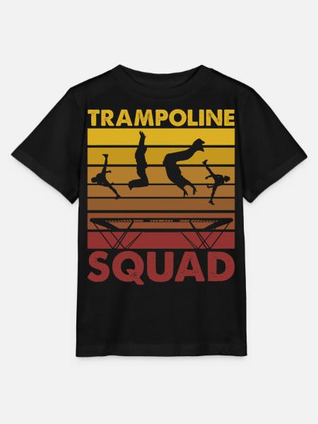 Trampolin-Kader - Stanley/Stella Kinder T-Shirt MINI CREATOR  - Schwarz