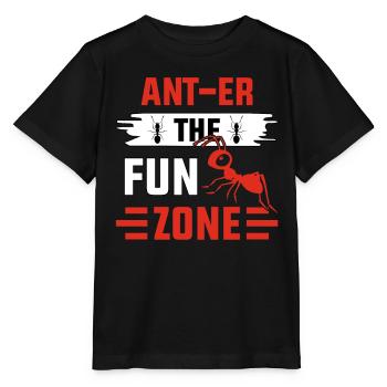 Dans la zone de divertissement - T-shirt bio MINI CREATOR Stanley/Stella Enfant - noir - Devant - Mikhail (115cm)