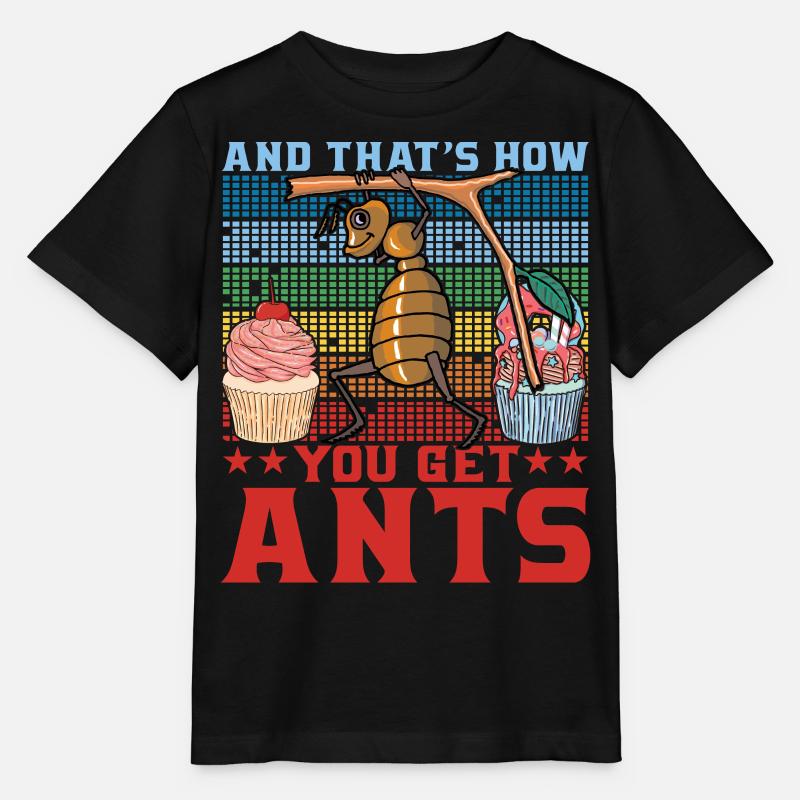 And that's how you get Ants - Stanley/Stella Kinder T-Shirt MINI CREATOR  - Schwarz