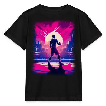 Boxen - Stanley/Stella Kinder T-Shirt MINI CREATOR  - Schwarz - Vorne - Mikhail (115cm)