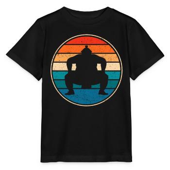 Sumo - Stanley/Stella Kinder T-Shirt MINI CREATOR  - Schwarz - Vorne - Mikhail (115cm)