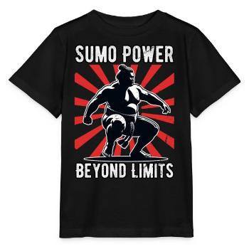 Sumo-Kraft jenseits der Grenzen - Stanley/Stella Kinder T-Shirt MINI CREATOR  - Schwarz - Vorne - Mikhail (115cm)