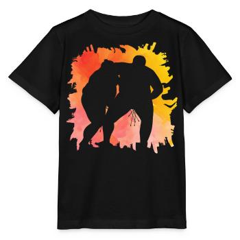 Sumo - Stanley/Stella Kinder T-Shirt MINI CREATOR  - Schwarz - Vorne - Mikhail (115cm)