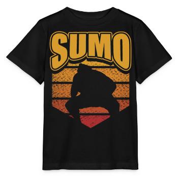 Sumo - Stanley/Stella Kinder T-Shirt MINI CREATOR  - Schwarz - Vorne - Mikhail (115cm)