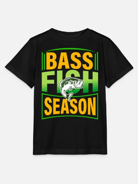 Barschfisch-Saison - Stanley/Stella Kinder T-Shirt MINI CREATOR - Schwarz