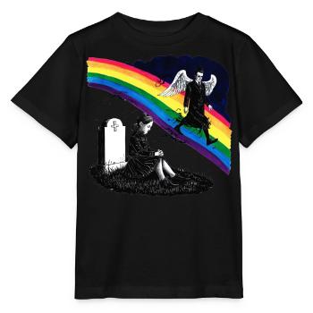 Fille papa Ange en deuil - T-shirt bio MINI CREATOR Stanley/Stella Enfant - noir - Devant - Mikhail (115cm)
