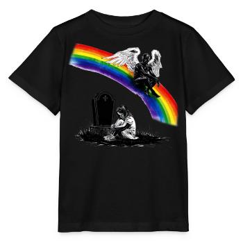 Fille papa Ange en deuil - T-shirt bio MINI CREATOR Stanley/Stella Enfant - noir - Devant - Mikhail (115cm)