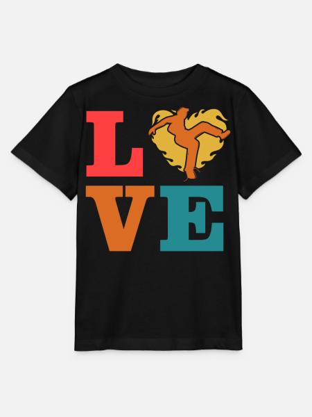 Capoeira Liebe - Stanley/Stella Kinder T-Shirt MINI CREATOR - Schwarz
