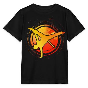Capoeira - T-shirt bio MINI CREATOR Stanley/Stella Enfant - noir - Devant - Mikhail (115cm)