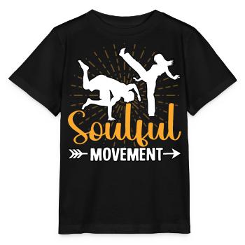 Soulful Movement - Stanley/Stella MINI CREATOR Kids’ T-Shirt - black - Front - Mikhail (115cm)