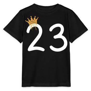 23 - Stanley/Stella Kinder T-Shirt MINI CREATOR  - Schwarz - Vorne - Mikhail (115cm)