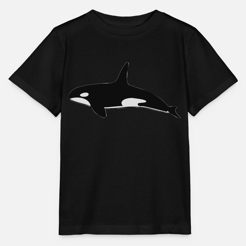 Orca - Stanley/Stella Kinder T-Shirt MINI CREATOR  - Schwarz